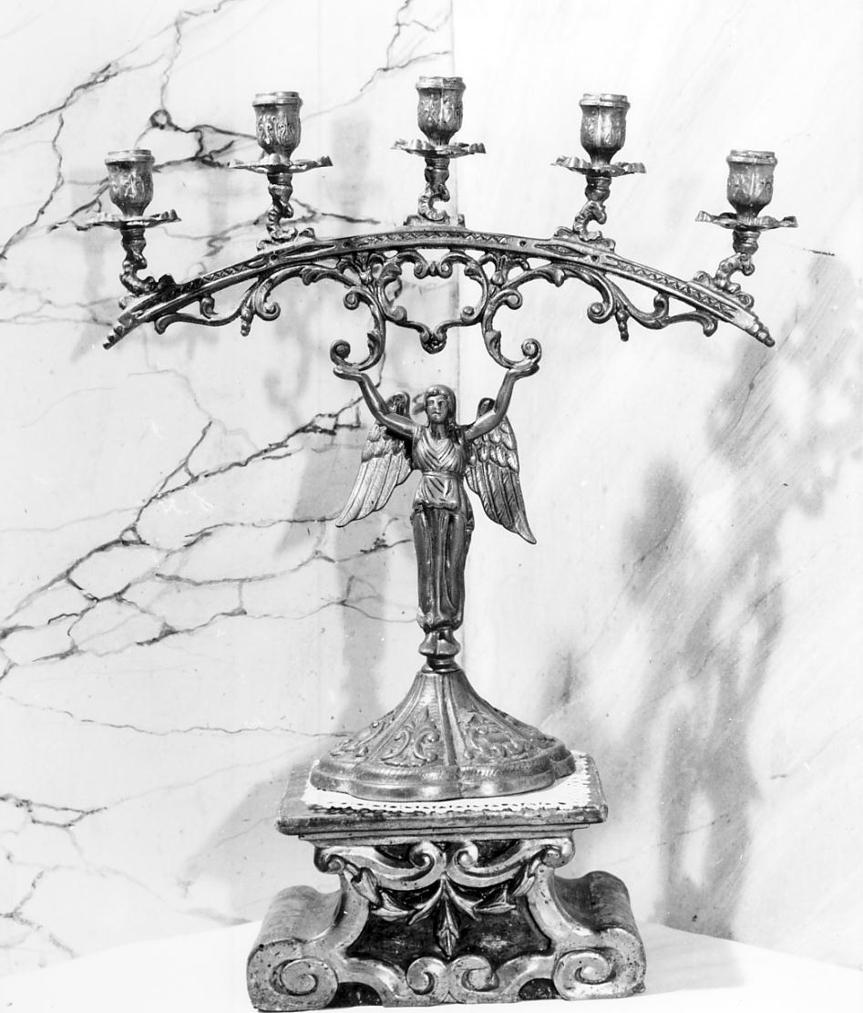 candelabro, serie - produzione lombarda (primo quarto sec. XX)