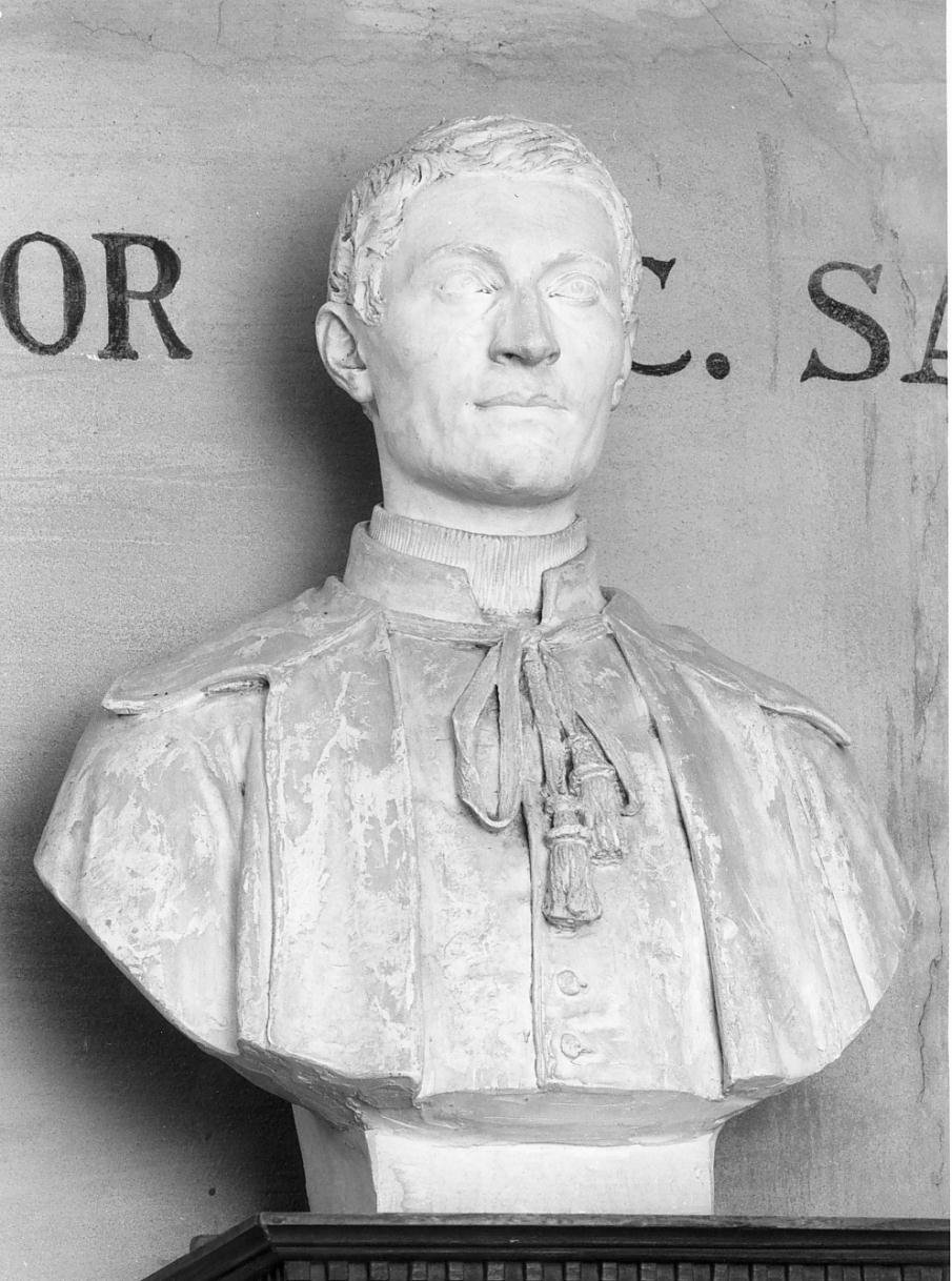 Busto ritratto di Monsignor C. Savoia (busto) - ambito mantovano (prima metà sec. XX)