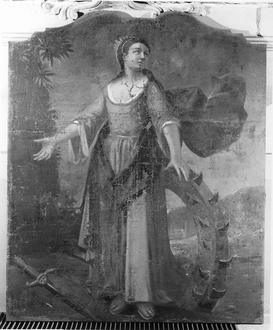 Santa Caterina d'Alessandria (dipinto) - ambito mantovano (prima metà sec. XVIII)