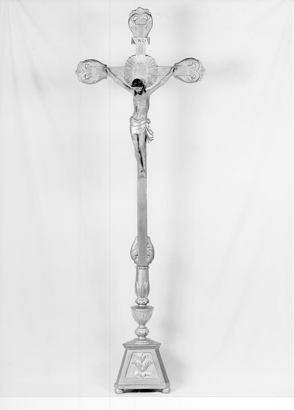 croce d'altare, opera isolata - ambito cremonese (sec. XIX)