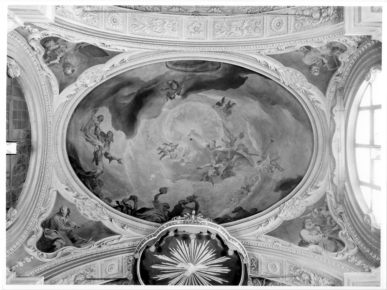decorazione plastico-pittorica, elemento d'insieme di Scalvini Pietro (metà sec. XVIII)
