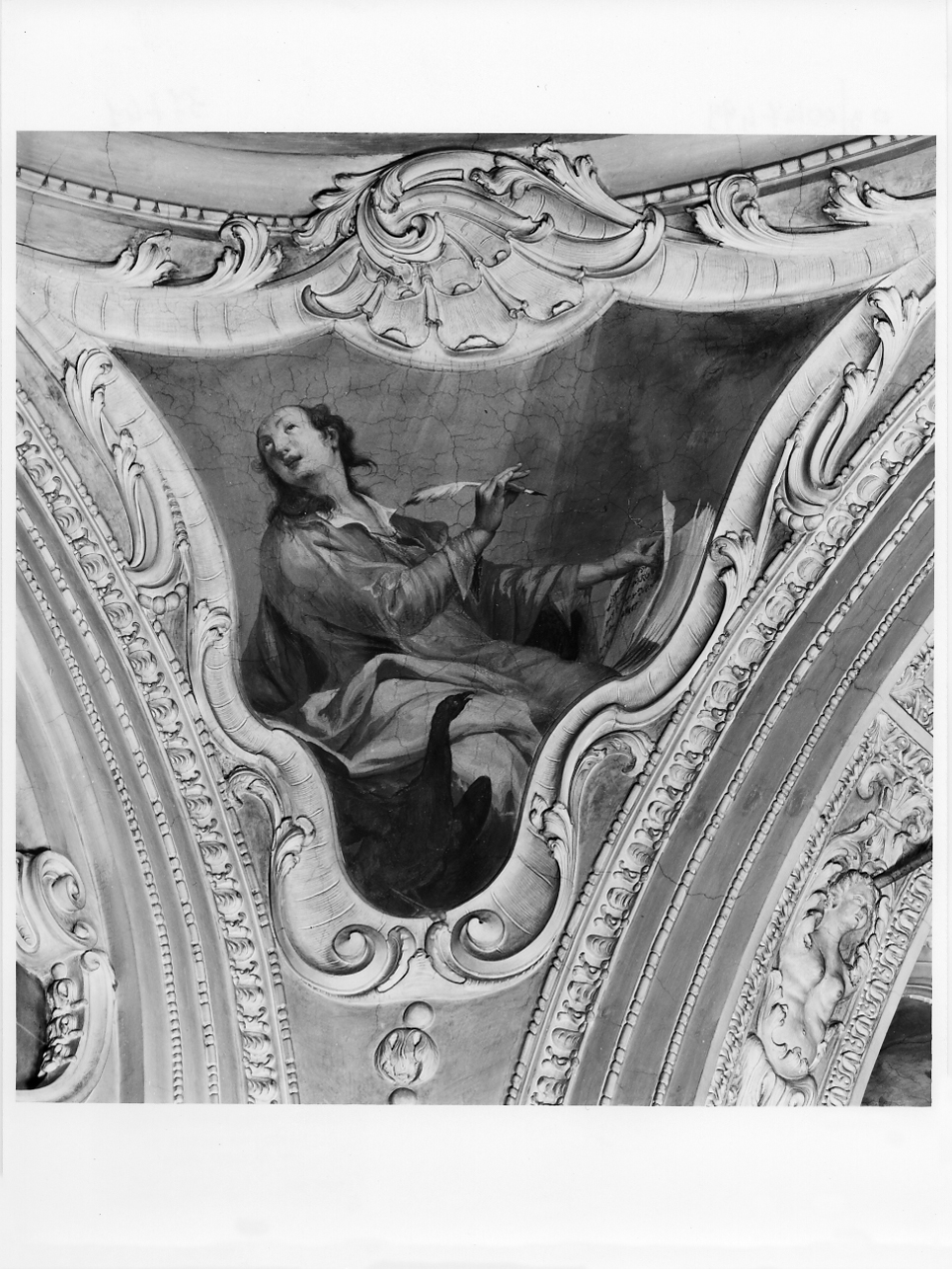 San Giovanni Evangelista (dipinto, elemento d'insieme) di Scalvini Pietro (metà sec. XVIII)