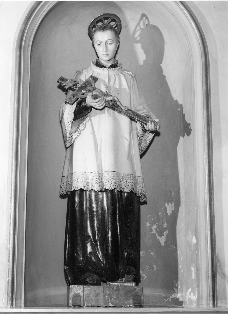 San Luigi Gonzaga (statua) - ambito mantovano (sec. XX)