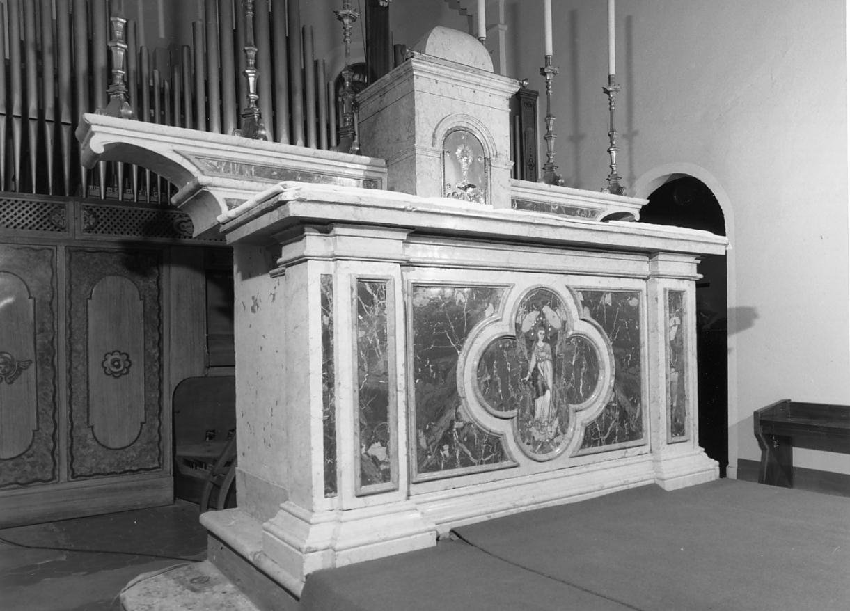 altare maggiore - ambito mantovano (prima metà sec. XIX)