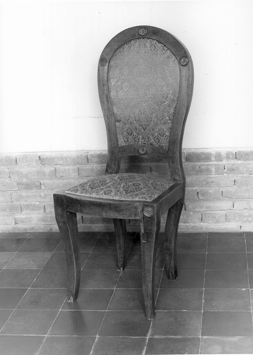 sedia - ambito mantovano (seconda metà sec. XIX)