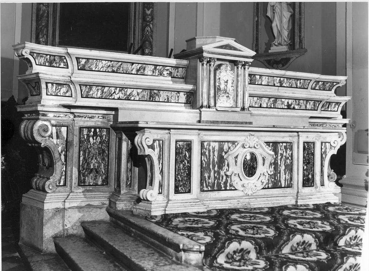 altare maggiore - ambito mantovano (sec. XVIII)