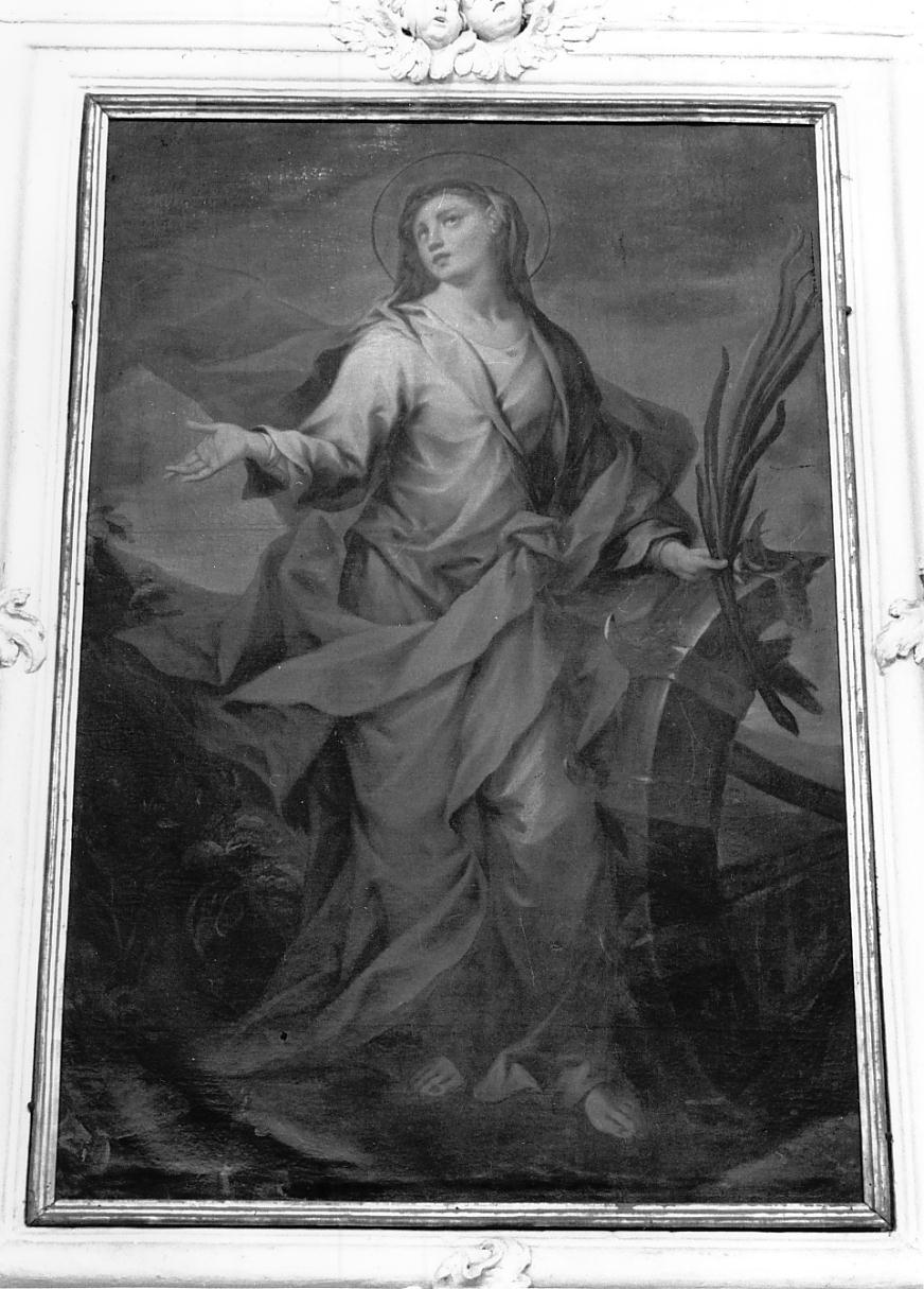 Santa Caterina d'Alessandria (dipinto, elemento d'insieme) di Fabbri Pietro detto dell'Oboe (secondo quarto sec. XVIII)