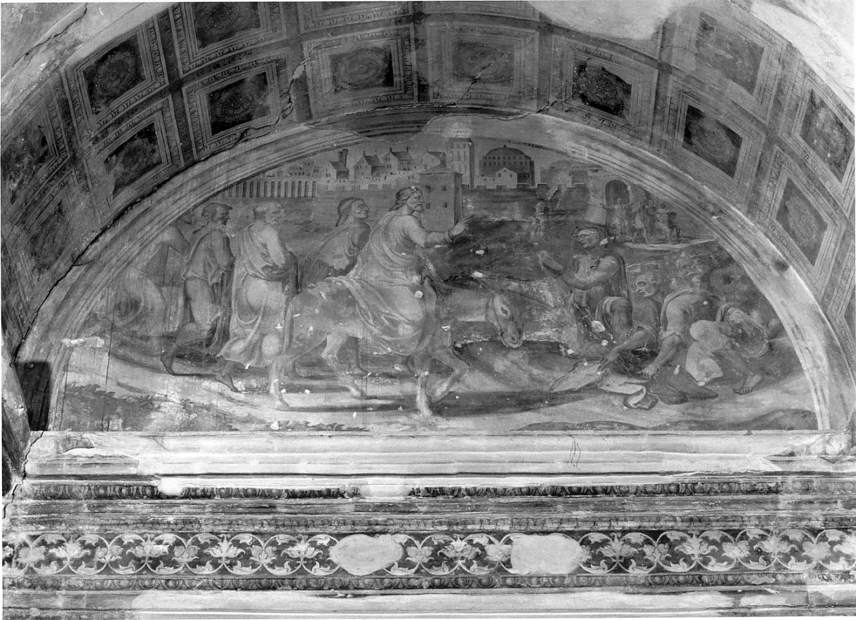 storie della passione di Cristo (decorazione pittorica, ciclo) di Leombruno Lorenzo, Pagni Benedetto da Pescia (sec. XVI)