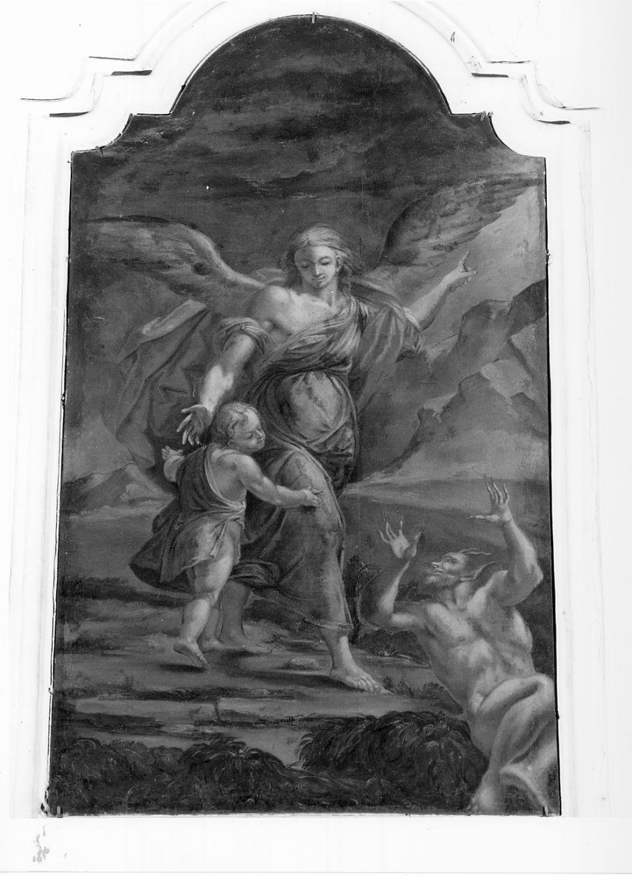 Angelo custode (dipinto) di Cadioli Giovanni (seconda metà sec. XVIII)