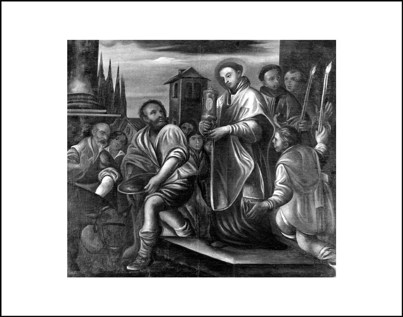 Sant'Antonio da Padova (dipinto, opera isolata) - ambito bresciano (metà sec. XVII)