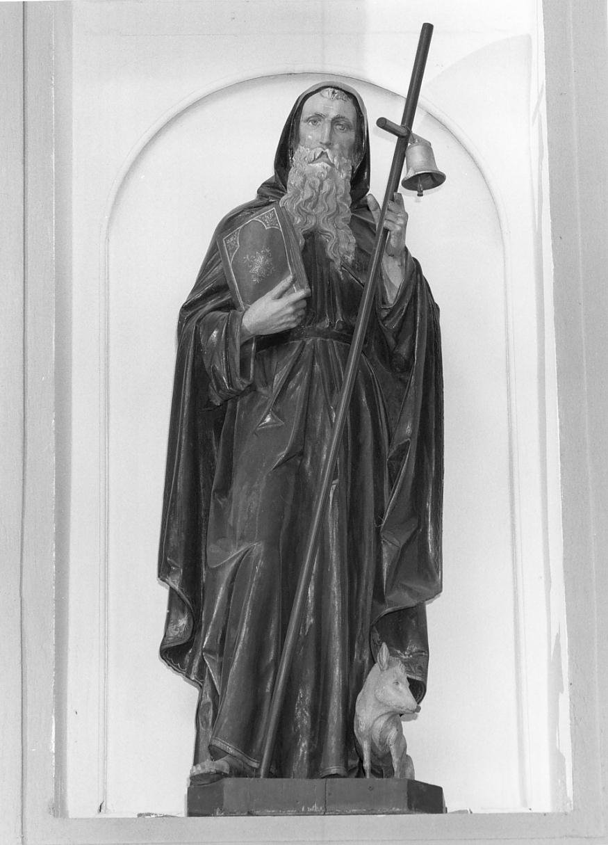 Sant'Antonio Abate (statua) - ambito mantovano (prima metà sec. XX)