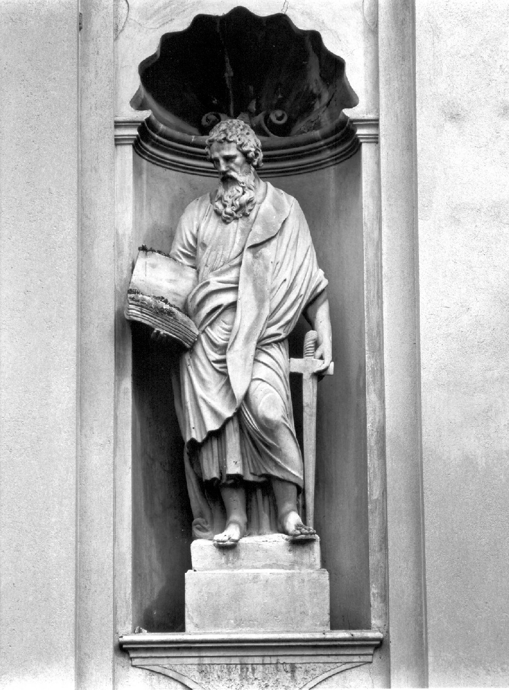 San Paolo (statua, elemento d'insieme) di Caldana Egisto (sec. XX)