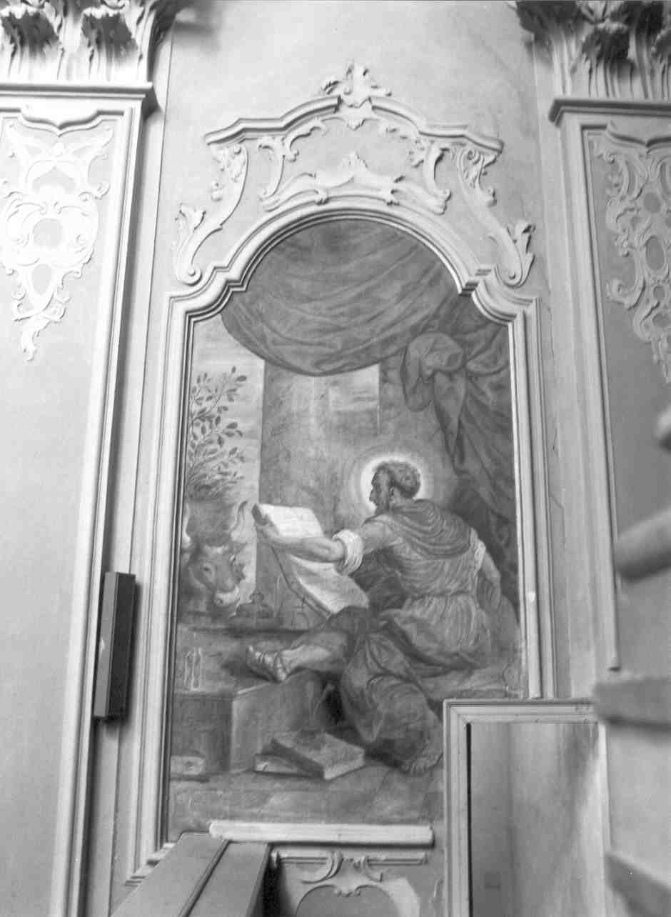 San Luca (dipinto, elemento d'insieme) di Ghirlandini Giovanni (sec. XVIII)