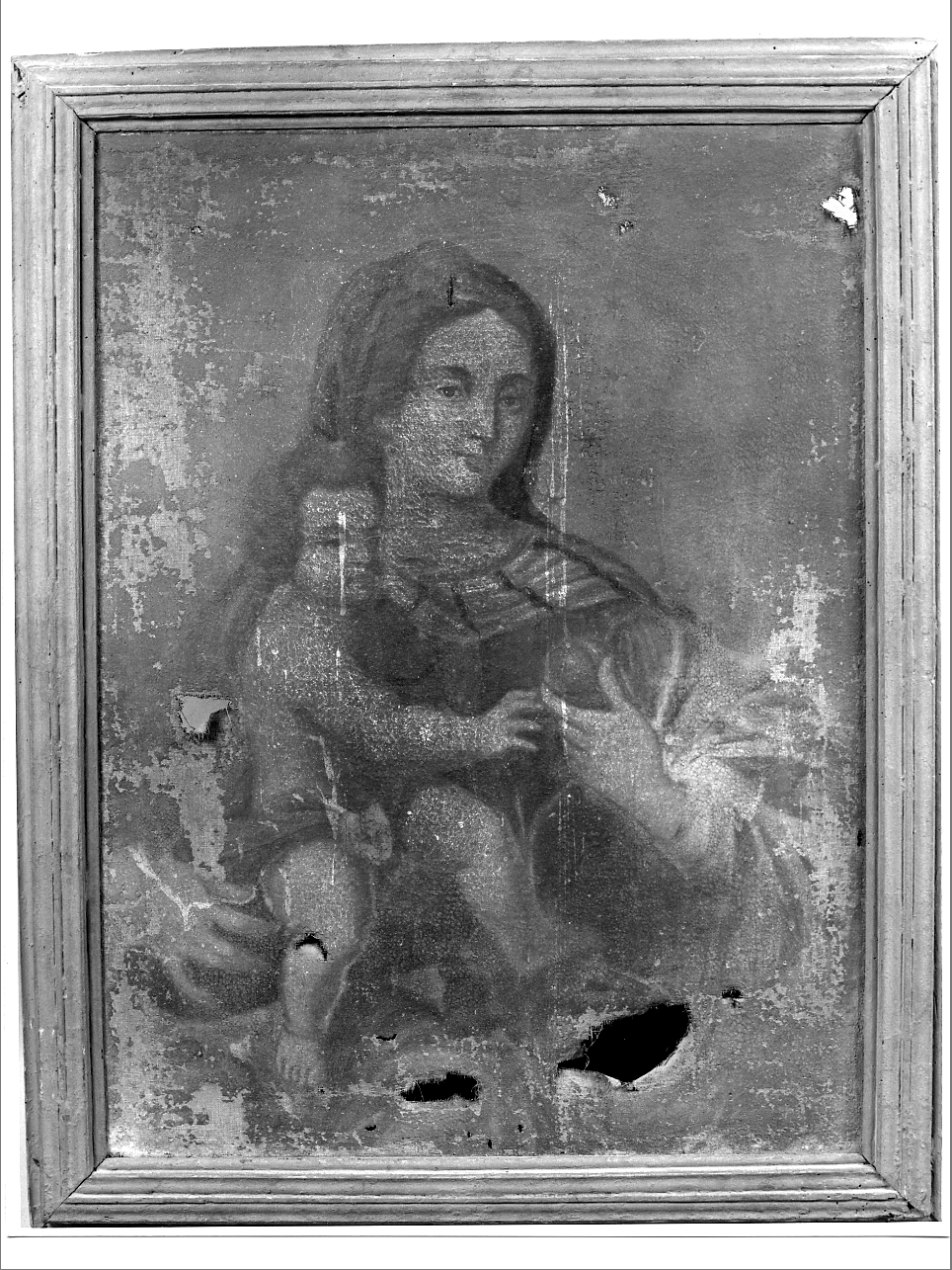 Madonna con Bambino (dipinto, opera isolata) - ambito mantovano (prima metà sec. XVII)