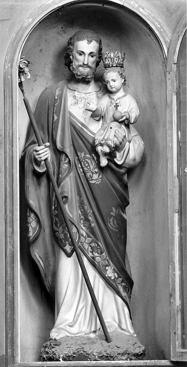 San Giuseppe (statua, opera isolata) - ambito lombardo (sec. XX)