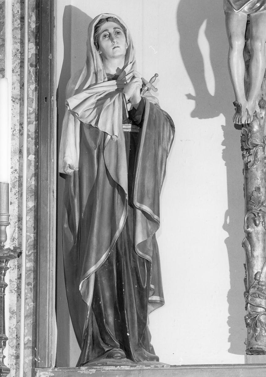Madonna addolorata (statua) - ambito mantovano (prima metà sec. XX)
