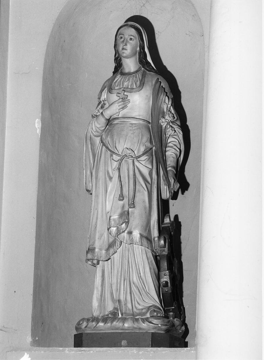 Santa Caterina d'Alessandria (statua) - ambito mantovano (prima metà sec. XX)