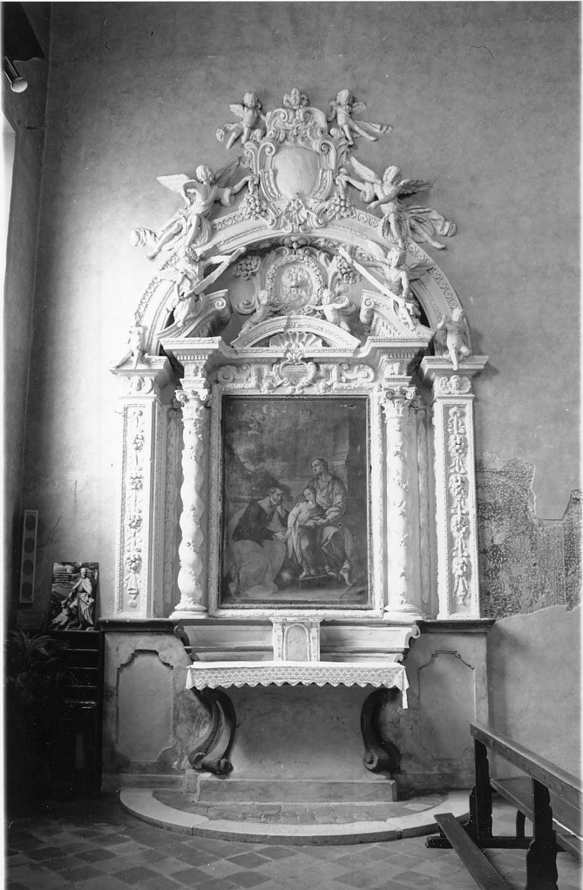 altare, complesso decorativo - ambito lombardo (seconda metà sec. XVII)