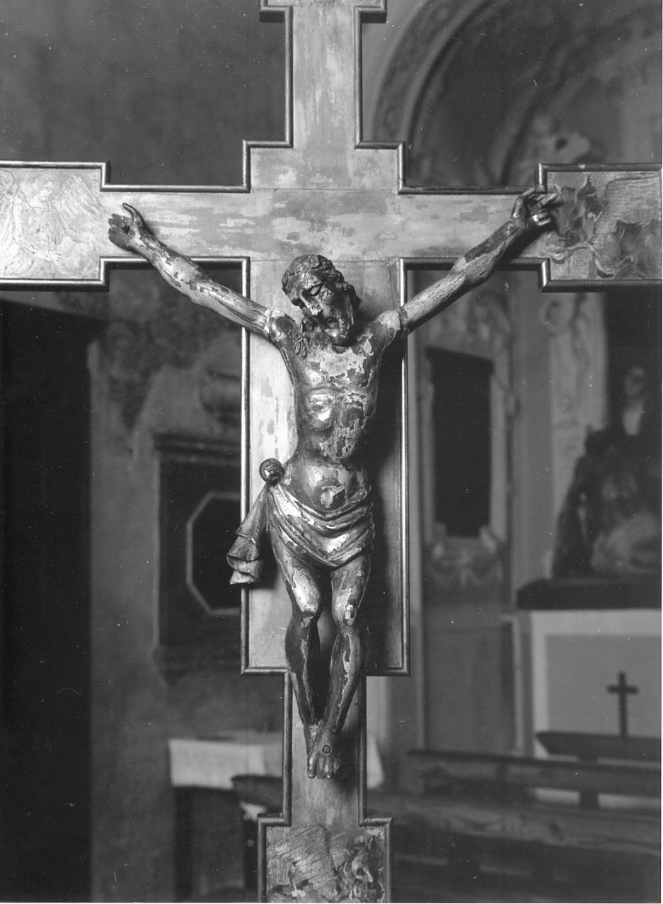 Cristo crocifisso (scultura, opera isolata) - ambito lombardo (prima metà sec. XVII)