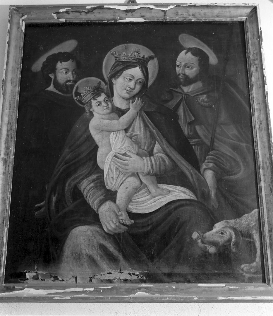 Madonna con Bambino e Santi (dipinto, opera isolata) - ambito lombardo (sec. XVIII)