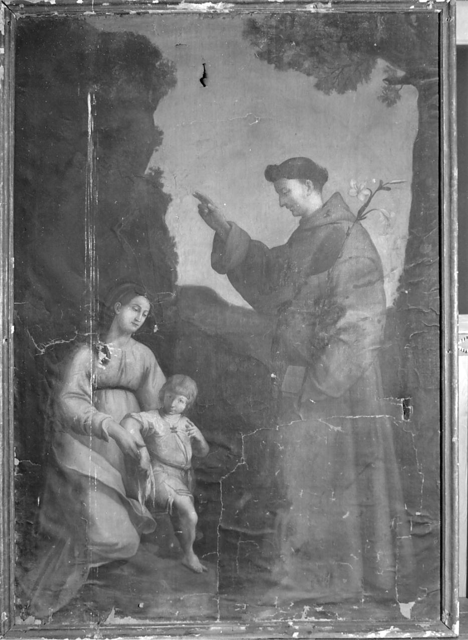Sant'Antonio da Padova (dipinto, opera isolata) - ambito emiliano (prima metà sec. XVII)