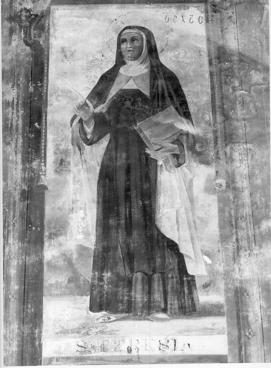 Santa Teresa d'Avila (dipinto, ciclo) di Baldissara Anselmo (sec. XX)