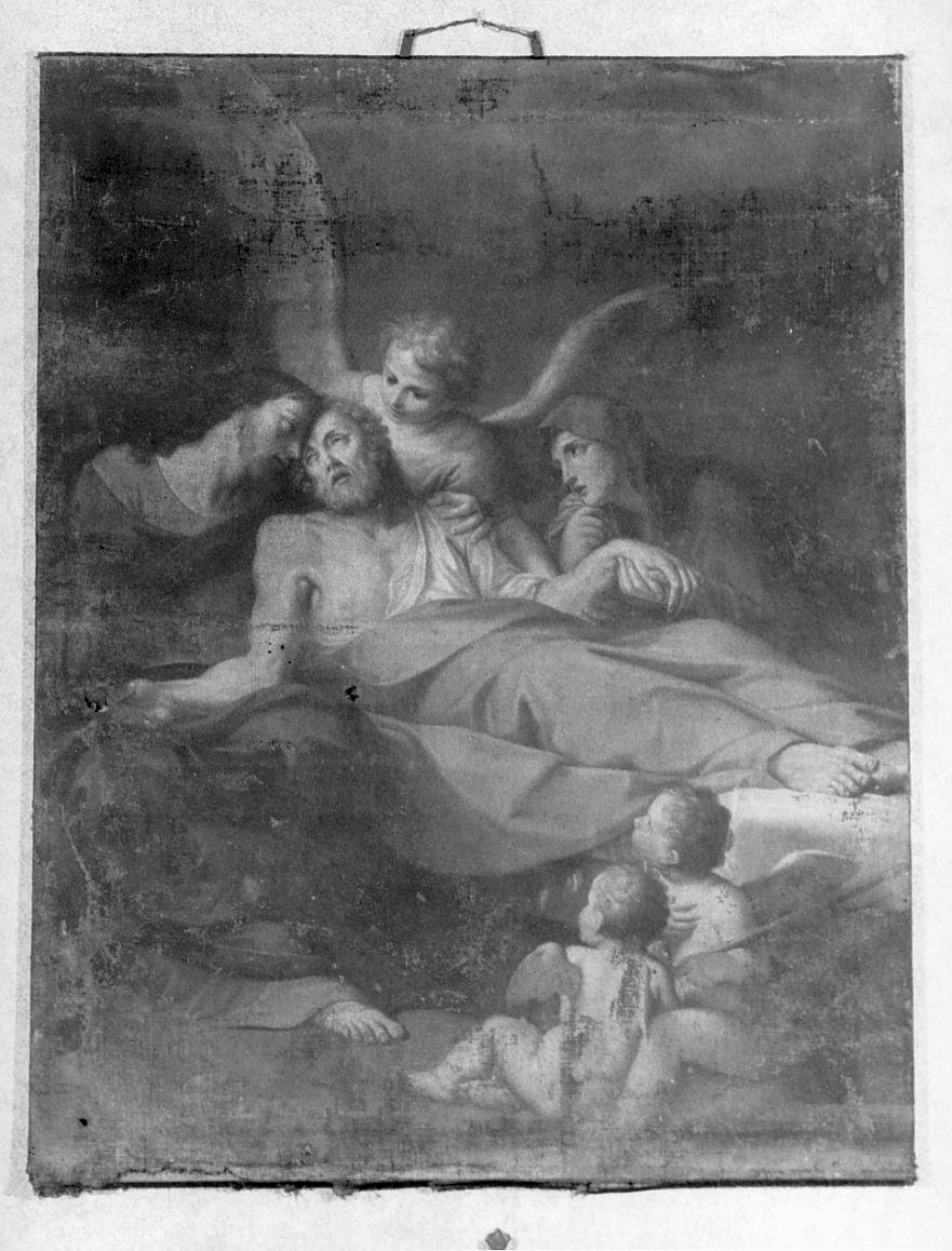Morte di San Giuseppe (dipinto) di Fabbri Pietro detto dell'Oboe (sec. XVIII)