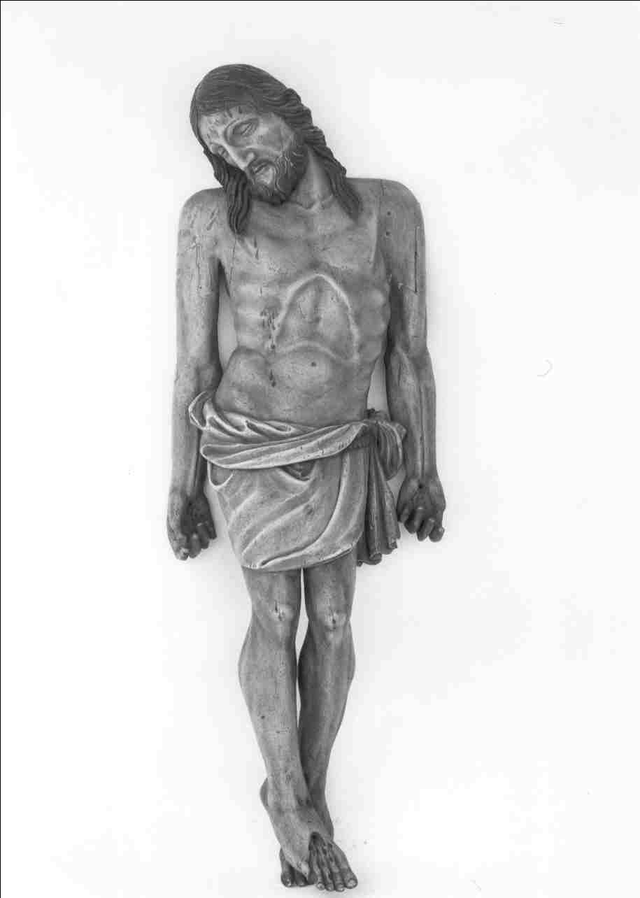 Cristo morto (statua, opera isolata) - ambito trentino (sec. XX)