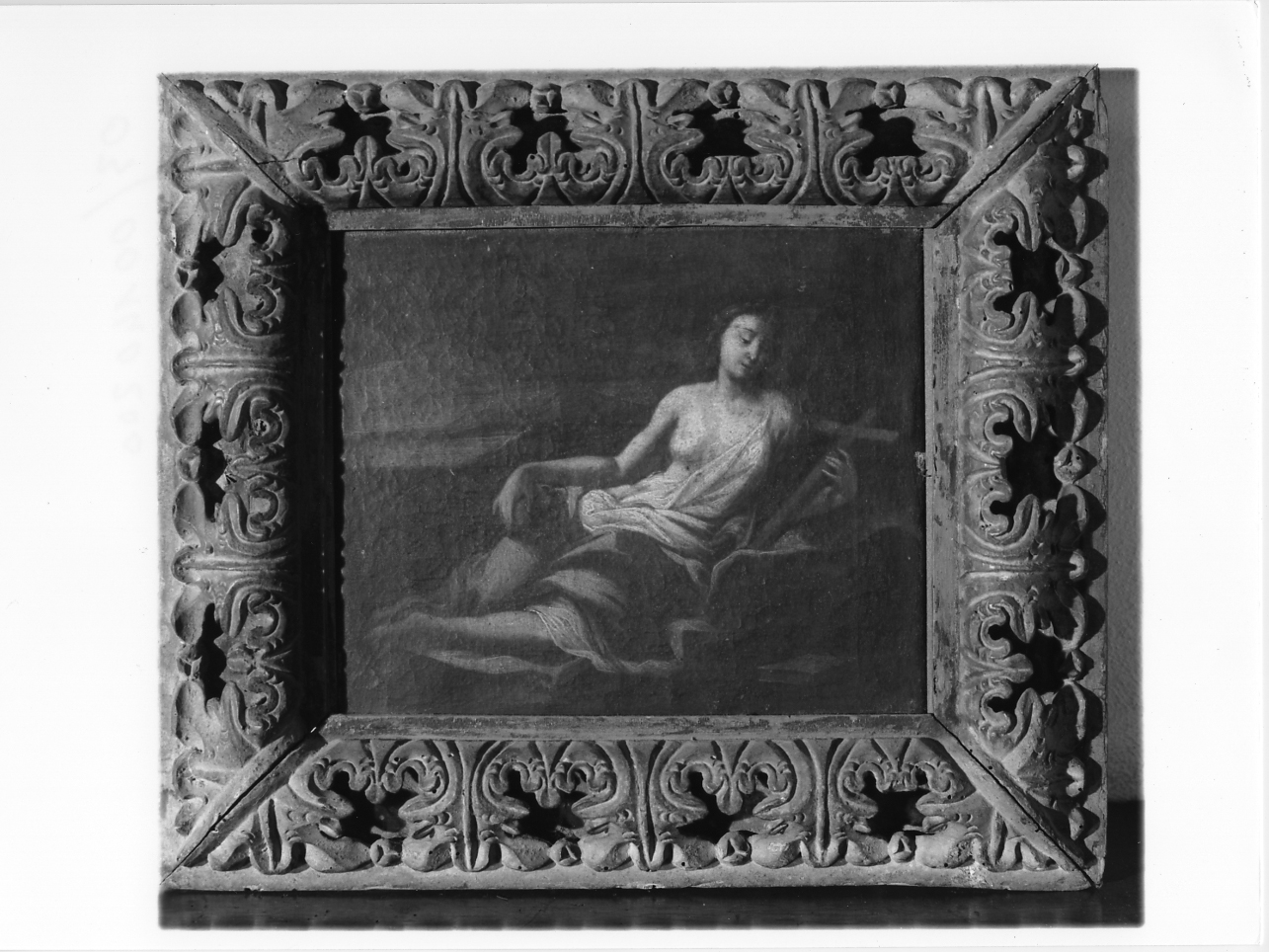 Santa Maria Maddalena penitente (dipinto, opera isolata) - ambito lombardo (prima metà sec. XVII)