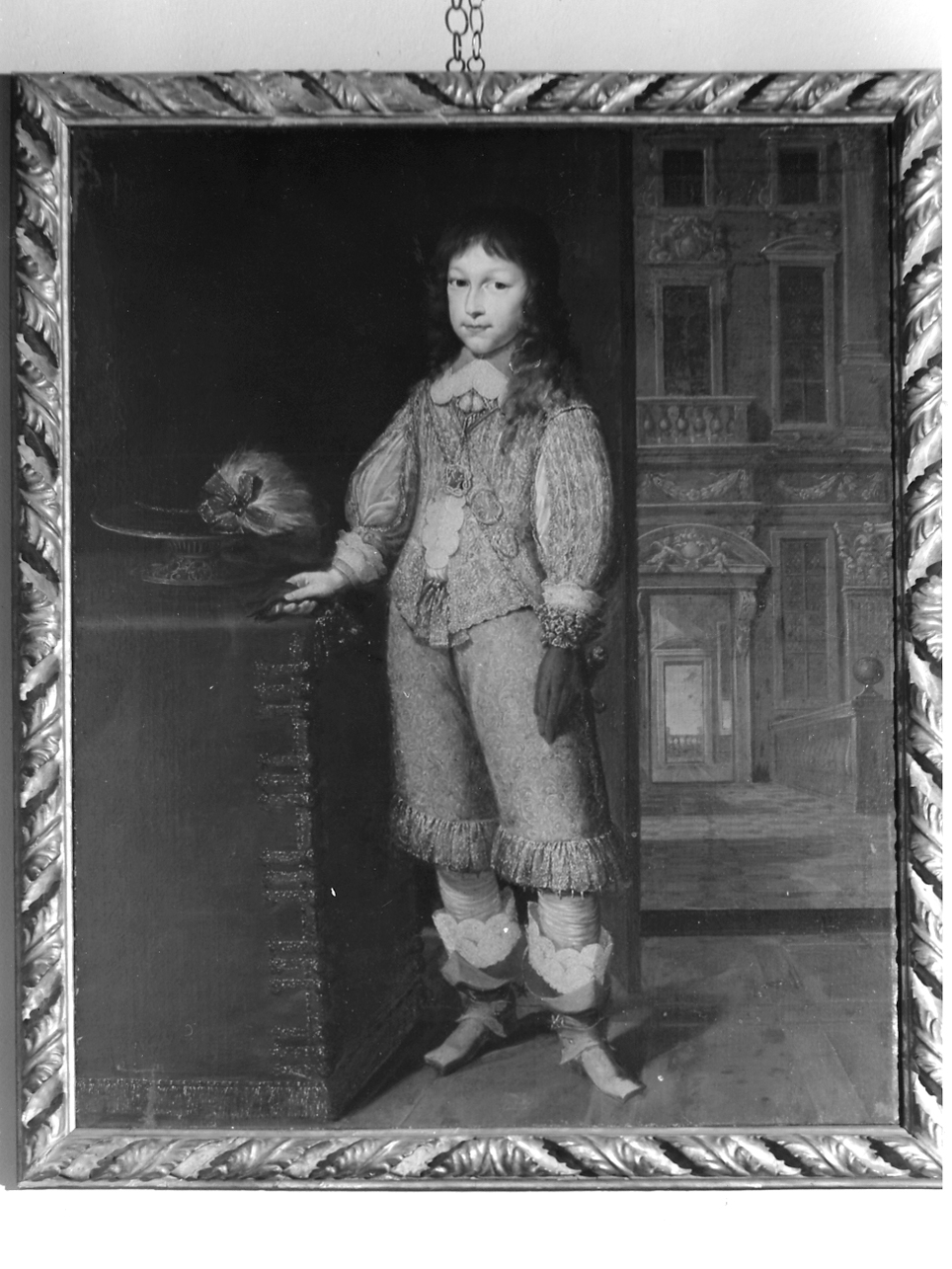 ritratto di fanciullo di casa Savoia (dipinto, opera isolata) - ambito piemontese (metà sec. XVII)