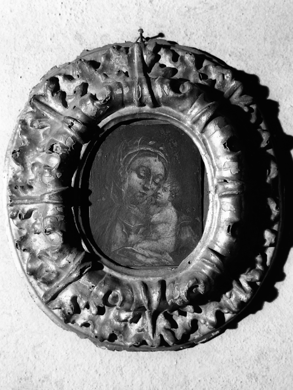 Madonna con Bambino (dipinto, opera isolata) - ambito mantovano (prima metà sec. XVI)