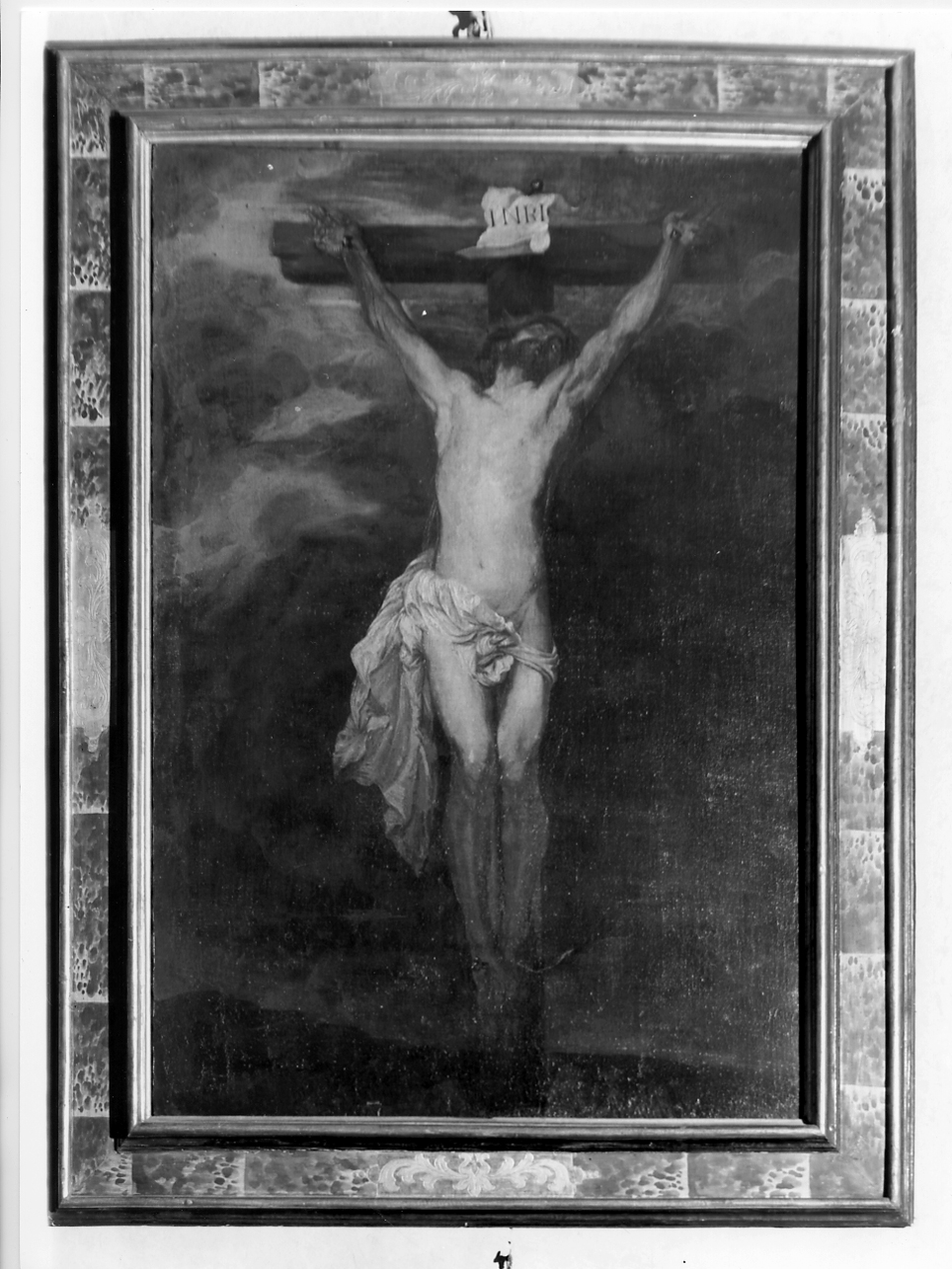 Cristo crocifisso (dipinto, opera isolata) di Dyck Anton van (attribuito) (primo quarto sec. XVII)