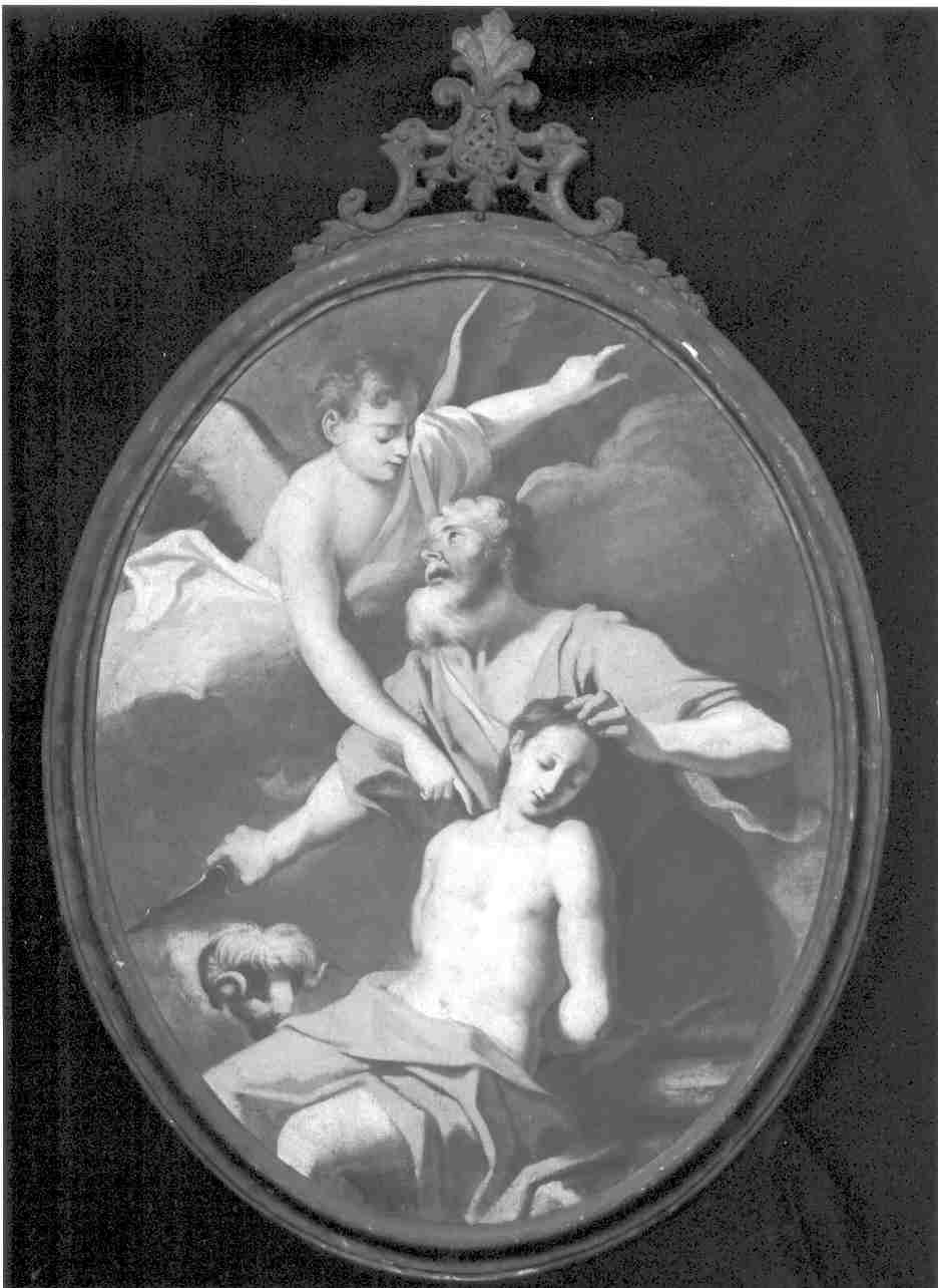 sacrificio di Isacco (dipinto, opera isolata) - ambito veneto (metà sec. XVIII)