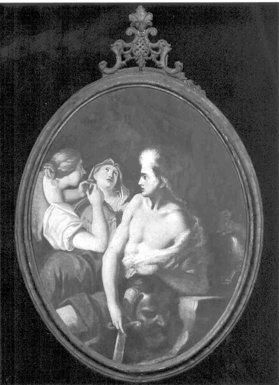 David con la testa di Golia (dipinto, opera isolata) - ambito veneto (metà sec. XVIII)