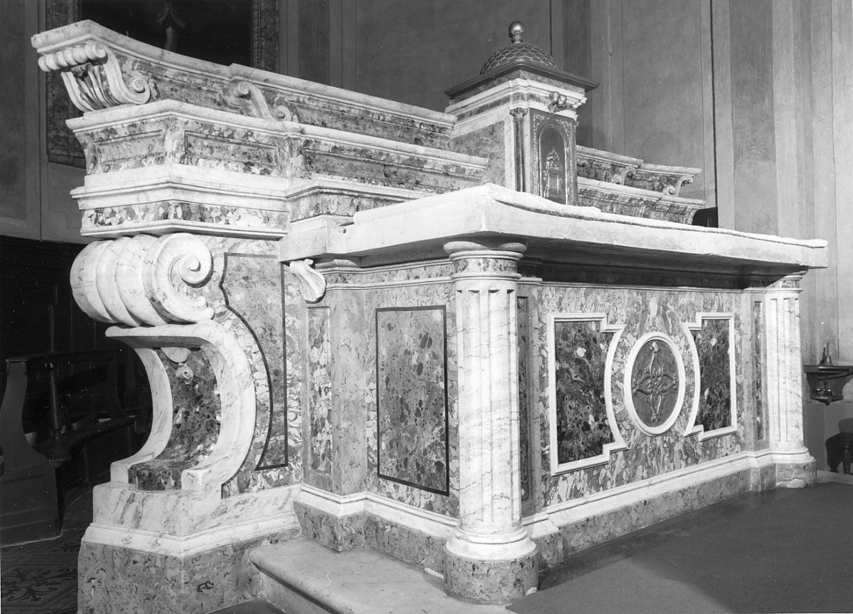 altare - ambito mantovano (seconda metà sec. XVIII)