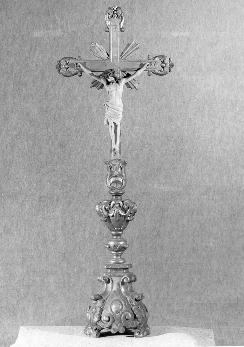 croce d'altare - ambito mantovano (seconda metà sec. XVIII)