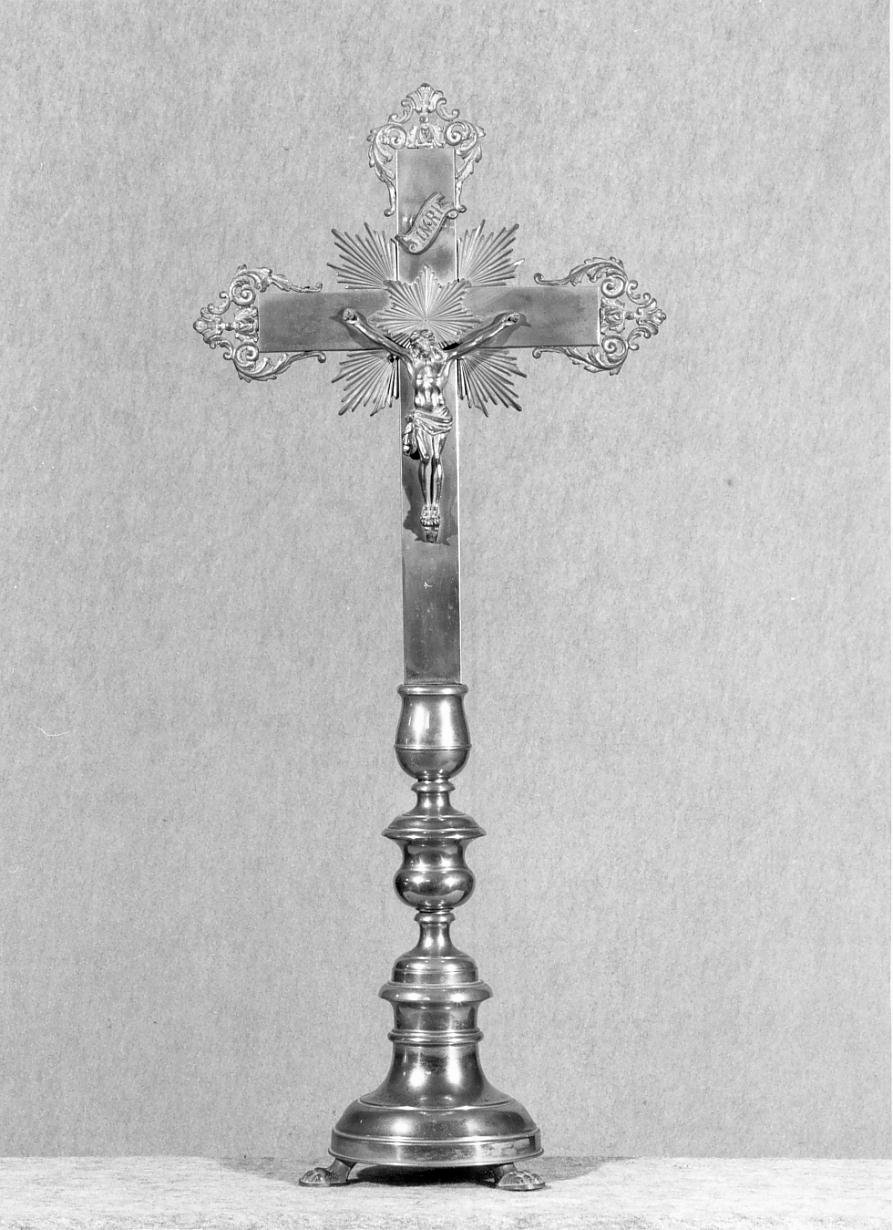 croce d'altare - ambito mantovano (fine/inizio secc. XIX/ XX)
