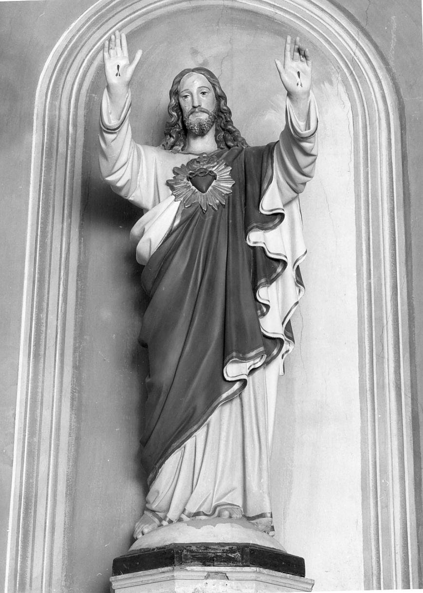 Sacro Cuore di Cristo (statua) - ambito mantovano (primo quarto sec. XX)