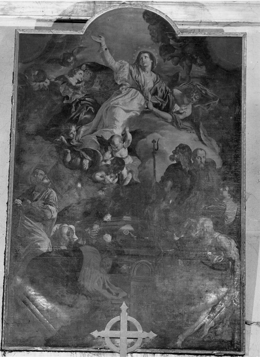 assunzione della Madonna (dipinto) di Cignaroli Giandomenico (seconda metà sec. XVIII)
