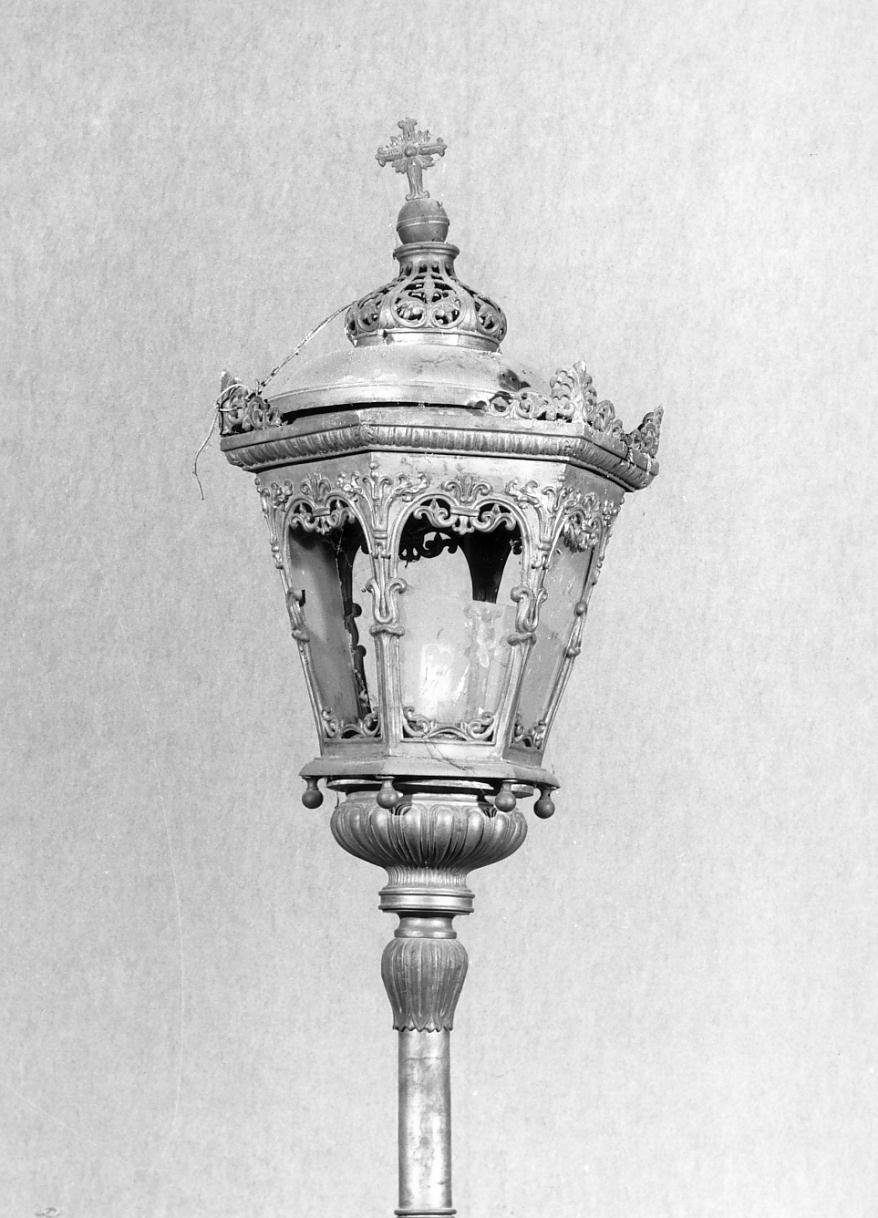 lanterna processionale - ambito lombardo (sec. XIX)