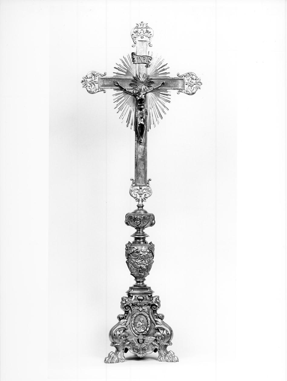 candeliere d'altare, serie - ambito lombardo (primo quarto sec. XX)