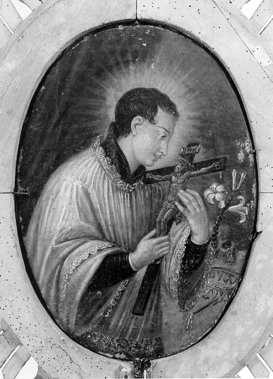 San Luigi Gonzaga (dipinto, elemento d'insieme) - ambito lombardo (seconda metà sec. XIX)