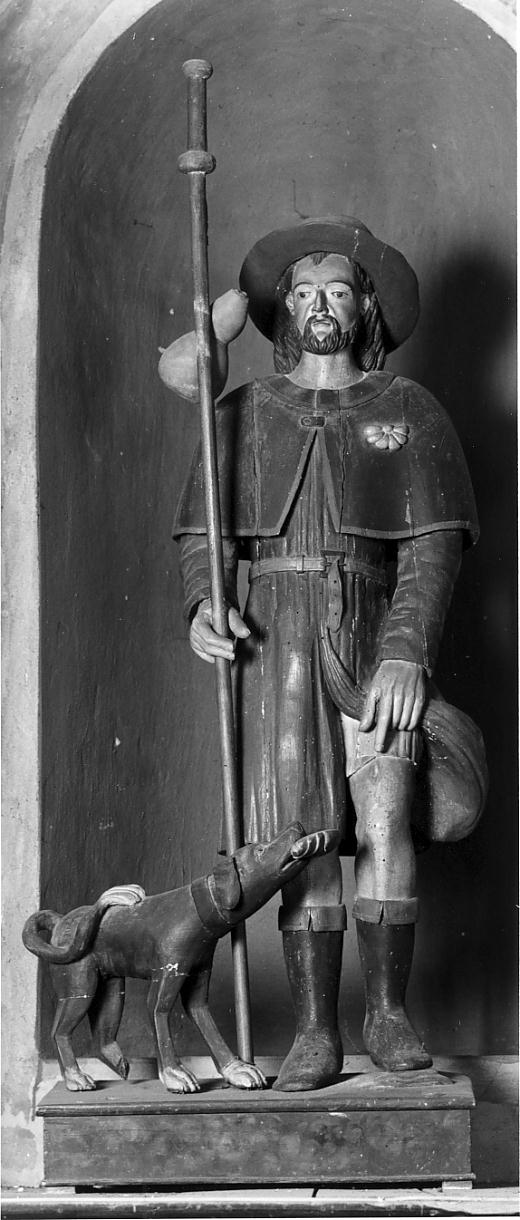 San Rocco (statua, opera isolata) - ambito lombardo (prima metà sec. XVII)