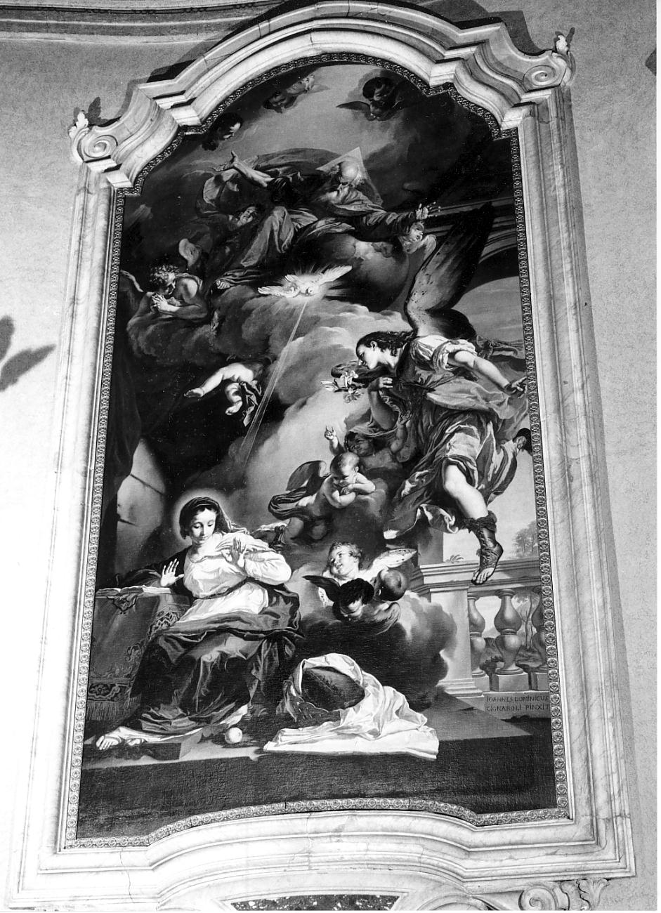 Annunciazione, presentazione al tempio, assunzione (dipinto, ciclo) di Cignaroli Giandomenico (seconda metà sec. XVIII)
