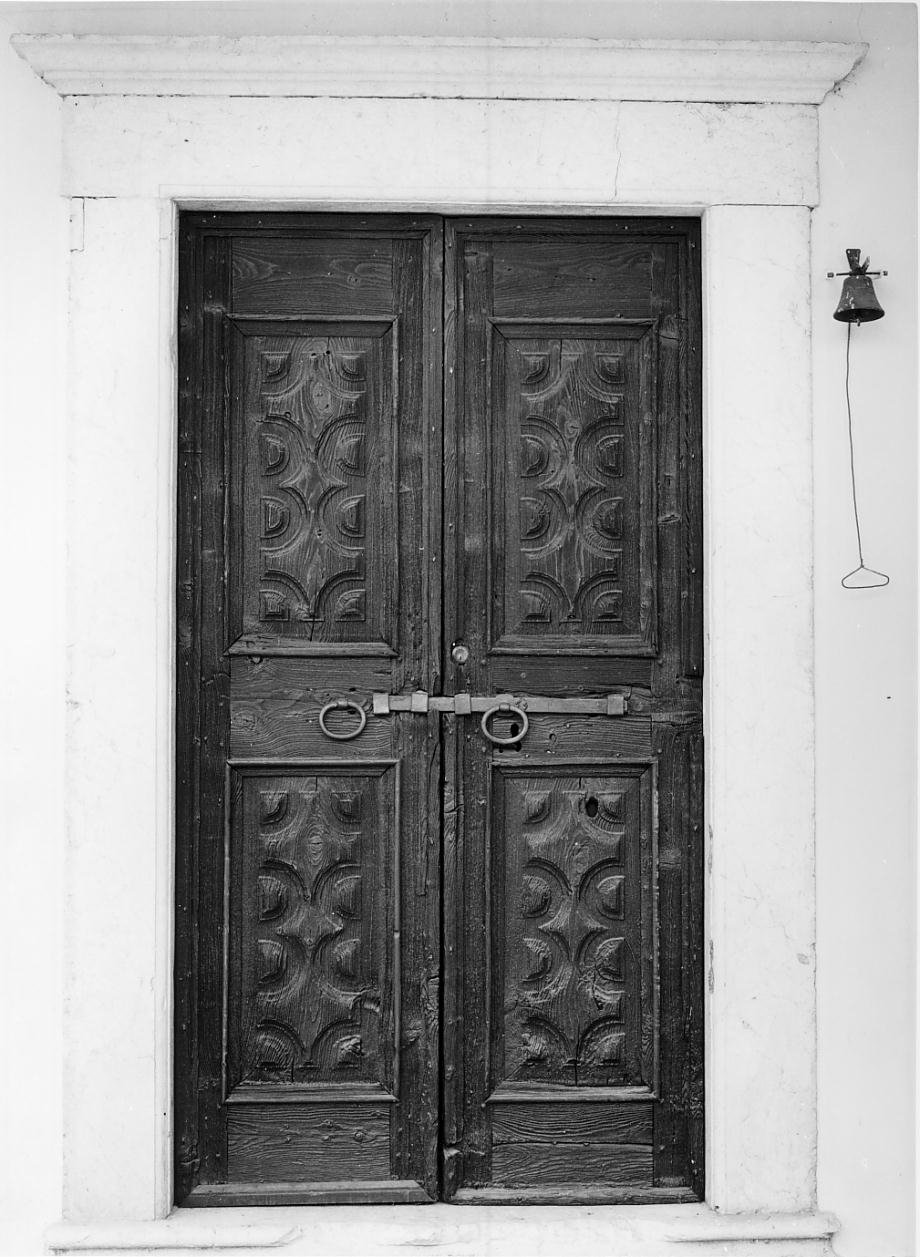 porta, opera isolata - ambito lombardo (fine sec. XVIII)