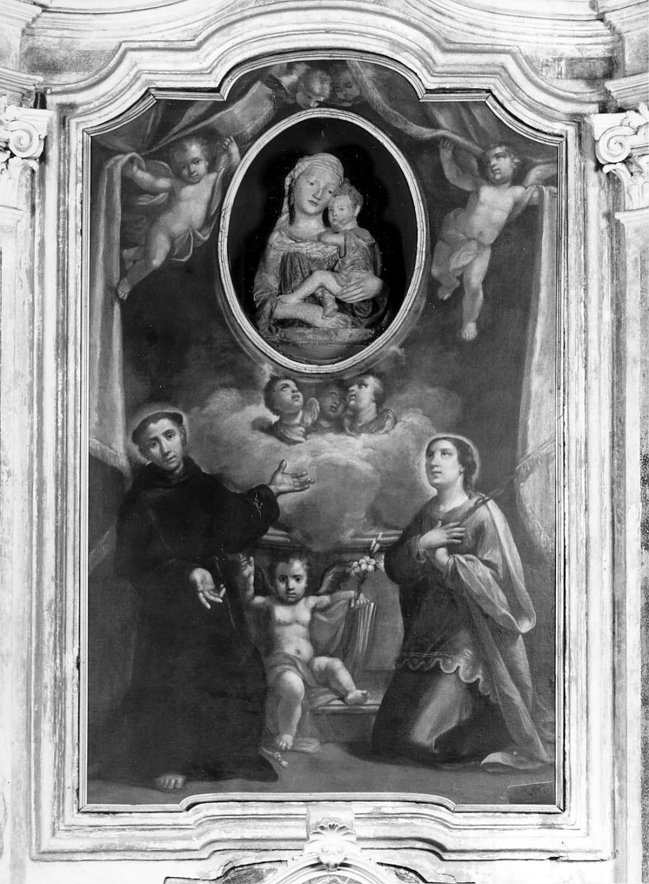 Santi (dipinto, opera isolata) - ambito bresciano (secondo quarto sec. XVIII)