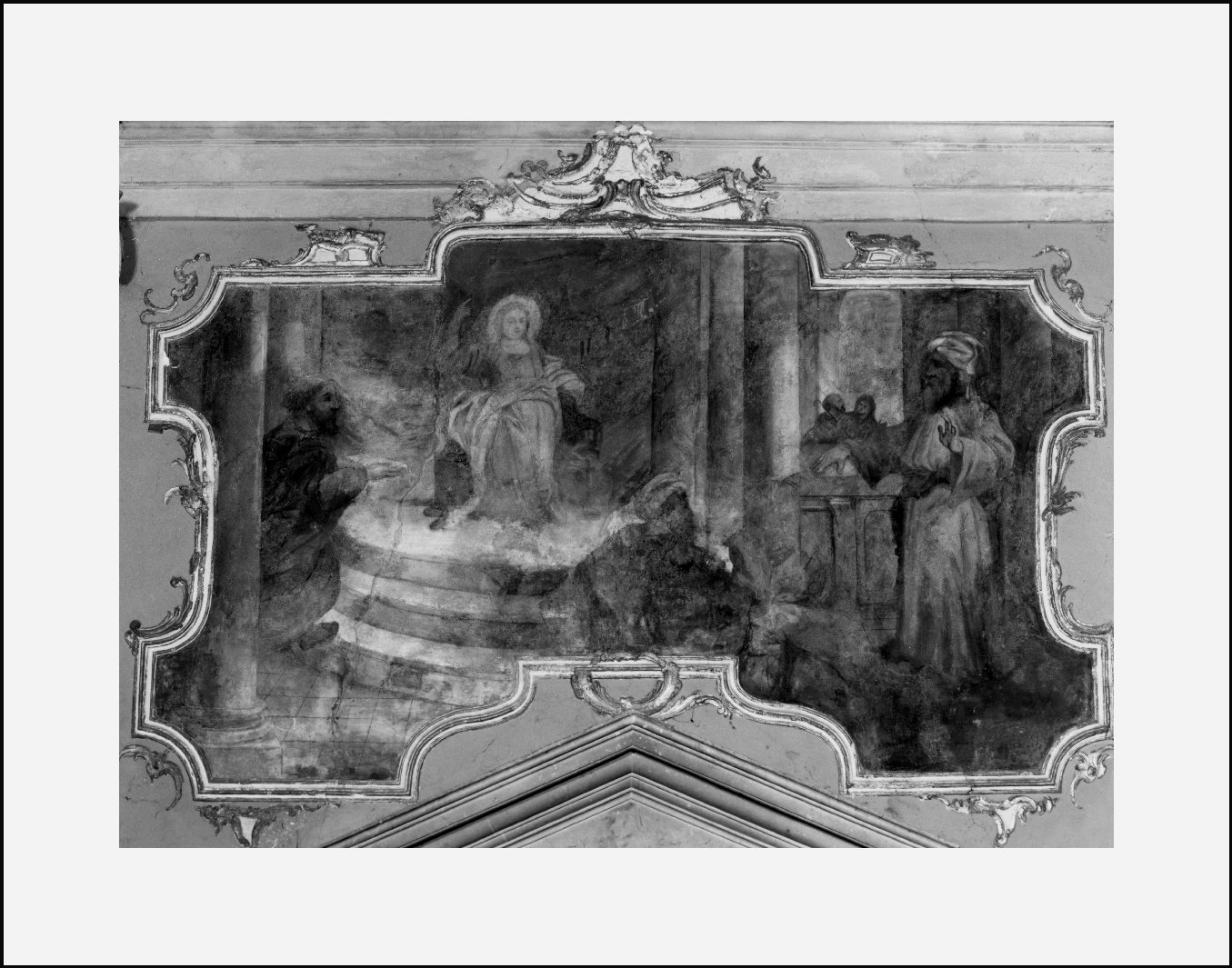 storie della vita di Gesù (dipinto, complesso decorativo) di Ghirlandini Giovanni (sec. XVIII)