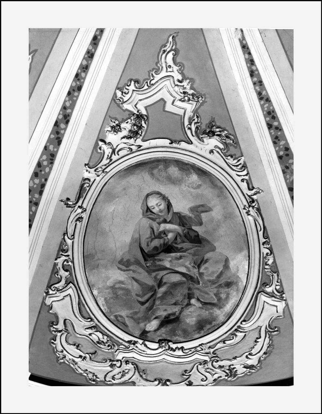 Virtù (dipinto, elemento d'insieme) di Ghirlandini Giovanni (sec. XVIII)