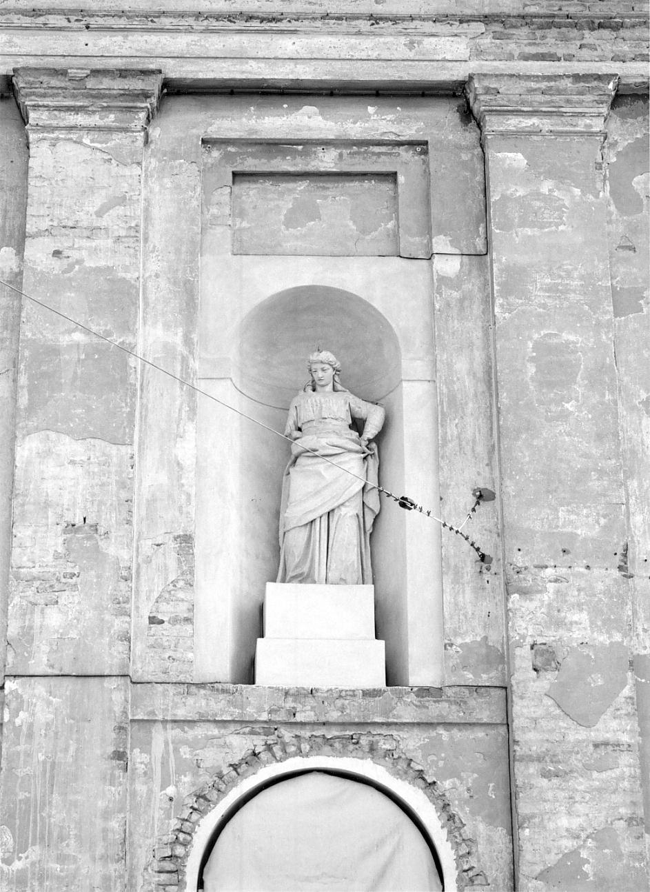 Santa Liberata (statua, elemento d'insieme) di Bernero Vittorio Amedeo (attribuito) (secc. XVIII/ XIX)