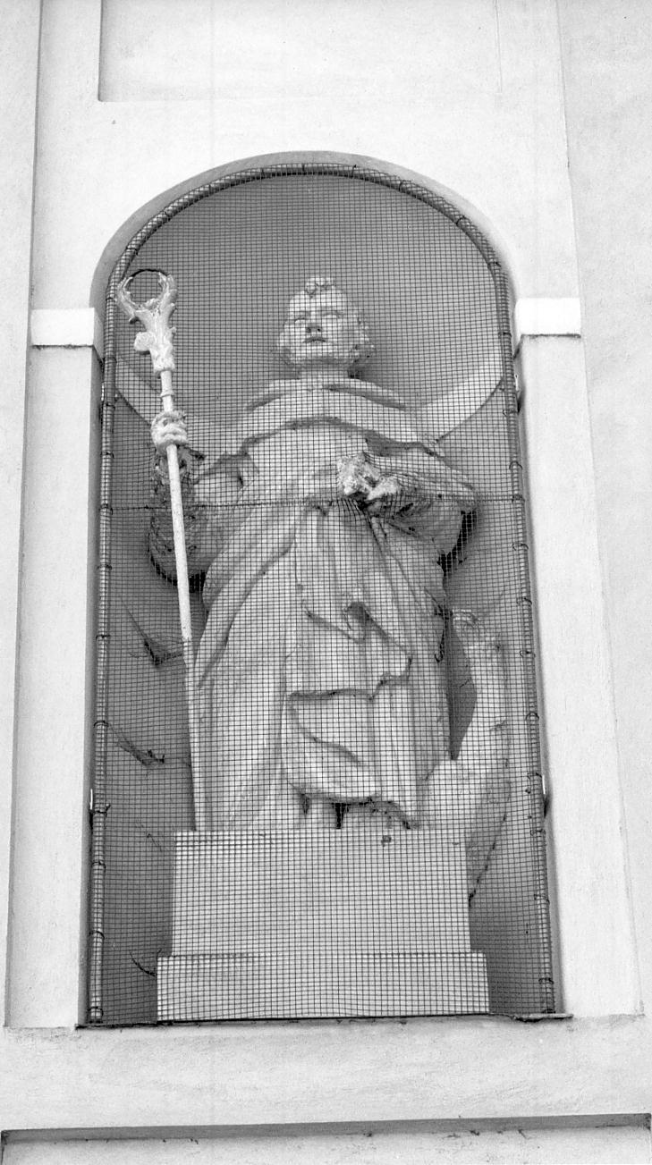 San Martino di Tours (statua, elemento d'insieme) di Bernero Vittorio Amedeo (attribuito) (secc. XVIII/ XIX)